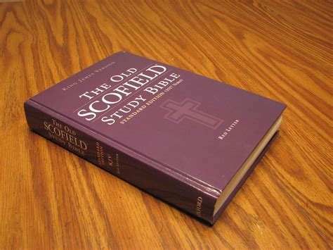 The Scofield reference bible.