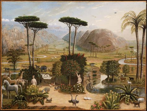 Pictograph of the garden of Eden.
