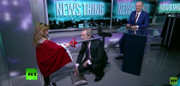 Wow, Dreams Really Do Come True: Nigel Farage ‘Knighted’ By Child With Plastic Sword on RT