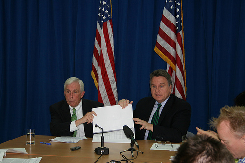 <b>Rep. Frank Wolf and Rep. Chris Smith in China</b>