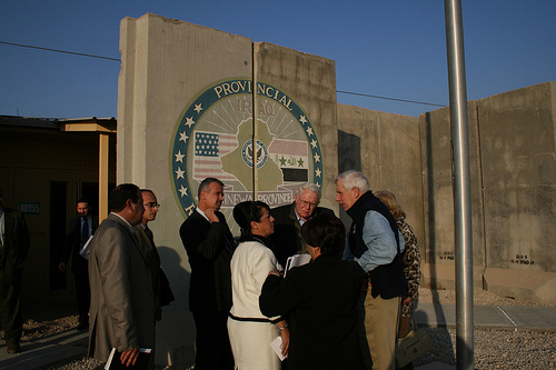<b>Rep. Frank Wolf and Rep. Joseph Pitts visit Iraq</b>